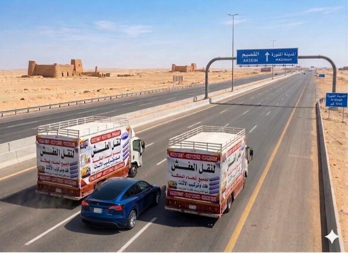 نقل عفش بين المدن